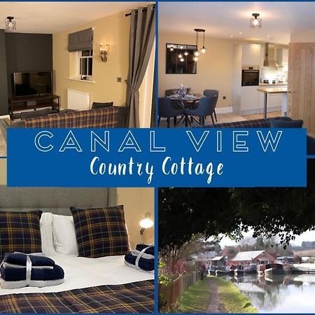 Canal View Cottage With Log Fire & Parking Blisworth Esterno foto